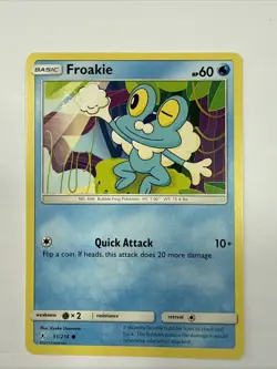 51/214 Froakie Common: Pokemon Trading Card Game Unbroken Bonds - Image 1