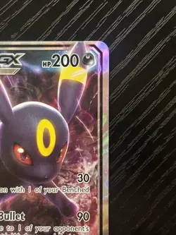 Pokemon TCG Umbreon GX 80 Sun & Moon Base Set Holo Card - Image 4