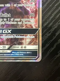 Pokemon TCG Umbreon GX 80 Sun & Moon Base Set Holo Card - Image 5