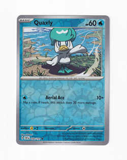 Quaxly 050/191 Surging Sparks 2024 Reverse Holo Pokemon Card Near Mint NM - Image 1