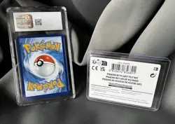 Pokemon Pikachu with Grey Felt Hat 085 Promo Card CGC 8.5 English PSA BGS TCG - Image 2