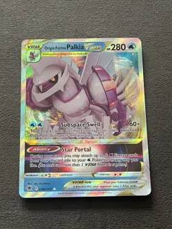 Origin Forme Palkia VSTAR 040/189 Astral Radiance Ultra Rare Pokemon Card - Image 1