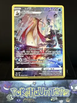 Pokemon Card Milotic TG02/TG30 Silver Tempest Full Art Character Holo Rare NM - Image 1
