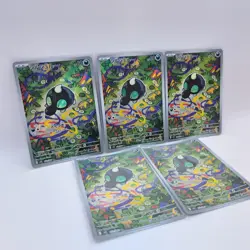 【EX】Pokemon Card Game Shroodle AR 072/063 5Set Mega Brave M1L JP C97 - Image 2