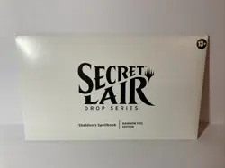 Magic the Gathering MTG Secret Lair: Sheldon's Spellbook Rainbow Foil Sealed New - Image 1
