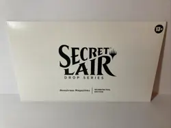 Secret Lair Monstrous Magazines Rainbow Foil Koma, Cosmos Serpent Uril MTG New - Image 1