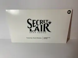👁‍🗨Secret Lair - Featuring Peach Momoko Foil SEALED Time Sieve Aetherize MTG - Image 1