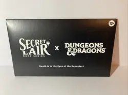 MTG Secret Lair Death Is in the Eyes of the Beholder I New Dungeons & Dragons - Image 1