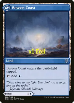 MTG Foil Zendikar Rising ZNR Beyeen Veil MINT - Image 2