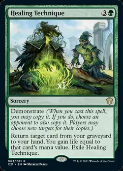 MTG Commander 2021 C21 Healing Technique MINT - Image 1