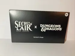 MTG SECRET LAIR X DUNGEONS & DRAGONS KARLACH'S RAGE NON FOIL Magic Gathering New - Image 1