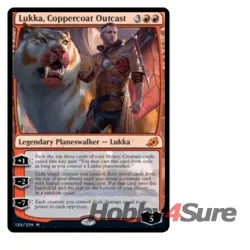 Lukka, Coppercoat Outcast M/NM Magic: The Gathering MTG Ikoria - Image 1