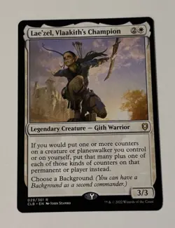 MTG Lae'zel, Vlaakith's Champion - CL: Battle for Baldur’s Gate NM - Image 1