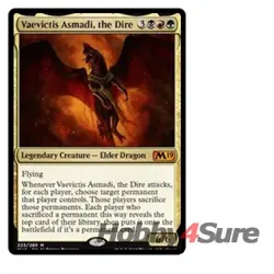 Vaevictis Asmadi, The Dire M/NM Magic: The Gathering MTG Core Set 2019 M19 - Image 1