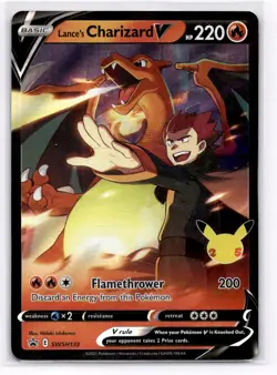 Lance's Charizard V SWSH: Sword & Shield Promo Cards - Pokemon NM SWSH133 - Image 1