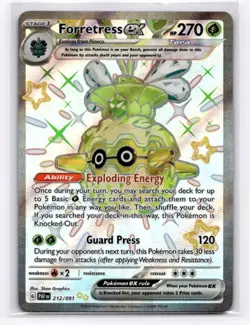Forretress ex SV: Paldean Fates - Pokemon NM 212/091 - Image 1