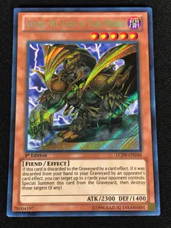 Yugioh Goldd, Wu-Lord of Dark World LCJW-EN246 1st Secret (NM) - Image 1