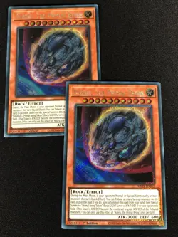 Yugioh Nibiru The Primal Being RA01-EN015 1st Secret x2 (NM) - Image 1