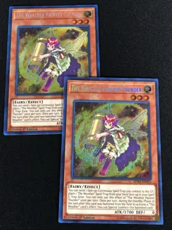 Yugioh The Weather Painter Thunder SPWA-EN033 1st Secret x2 (NM) - Image 1