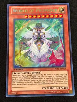 Yugioh World of Prophecy JOTL-EN028 1st Secret (NM) - Image 1