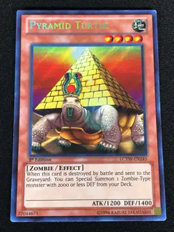 Yugioh Pyramid Turtle LCYW-EN245 1st Secret (NM) - Image 1