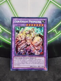 Yugioh Gem-Knight Prismaura HA06-EN020 Secret Rare 1st Edition NM - Image 1