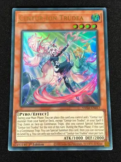 Yugioh Centur-ion Trudea VASM-EN017 1ST Ultra (NM) - Image 1