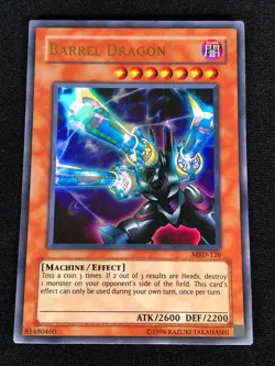 Yugioh Barrel Dragon MRD-126 Ultra (NM) - Image 1