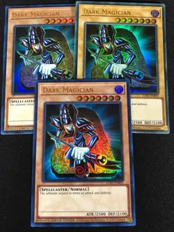 Yugioh Dark Magician LC01-EN005 Ultra X3 (NM) - Image 1