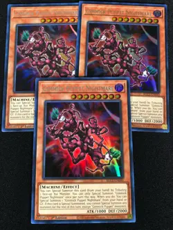 Yugioh Gimmick Puppet Nightmare BLC1-EN040 1st Ultra X3 (NM) - Image 1