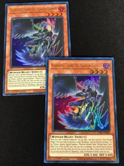Yugioh Blackwing Sudri The Phantom Glimmer DABL-EN004 1st Ultra X2 (NM) - Image 1