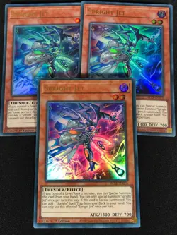 Yugioh Spright Jet BLTR-EN076 1st Ultra X3 (NM) - Image 1