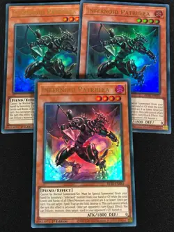 Yugioh Infernoid Patrulea BLTR-EN061 1st Ultra X3 (NM) - Image 1