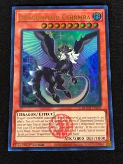 Yugioh Dragonmaid Cehrmba BLMM-EN048 1st Ultra (NM) - Image 1