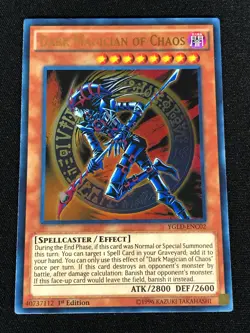 Yugioh Dark Magician of Chaos YGLD-ENC02 1st Ultra (NM) - Image 1
