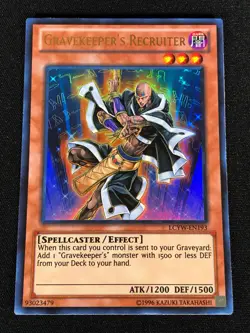 Yugioh Gravekeeper's Recruiter LCYW-EN193 Ultra (NM) - Image 1