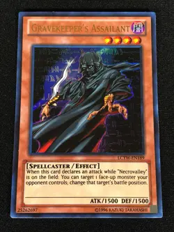Yugioh Gravekeeper's Assailant LCYW-EN189 Ultra (NM) - Image 1
