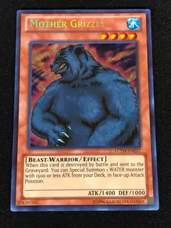 Yugioh Mother Grizzly LCYW-EN237 1st SECRET (NM) - Image 1