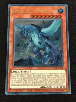 Yugioh Gameciel The Sea. Turtle Kaiju BLC1-EN005 SECRET (NM) - Image 1
