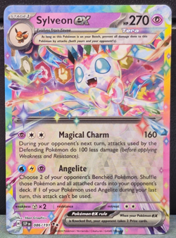 Sylveon ex 086/191 Double Rare Surging Sparks Pokemon Near Mint Card TCG NM - Image 1