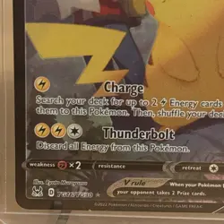 Pokemon TCG Pikachu V TG16/TG30 SWSH Lost Origin Trainer Gallery English Card NM - Image 4