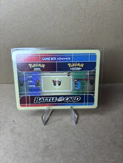 School kid mandy 2003 Pokemon Game Boy Advance GBA Battle E Reader Card RARE - Image 2