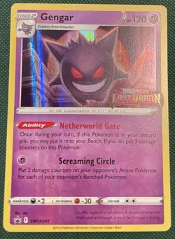 Gengar - SWSH241 SWSH: Sword & Shield Blackstar Promo Cards Holo Pokemon TCG - Image 1