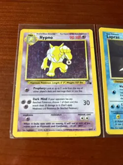 Pokemon TCG WOTC Fossil Set 18 Card Bundle 3 Rare Holo Ditto Dragonite Vintage - Image 2