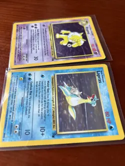 Pokemon TCG WOTC Fossil Set 18 Card Bundle 3 Rare Holo Ditto Dragonite Vintage - Image 4