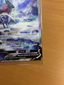Suicune v Crown Zenith Galarian Gallery Holo Ultra Rare Card GG38 GG70 - Image 2