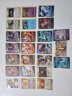 Lot of 24 Pokemon Cards All Holo Various Sets NM And Lp Mix - Image 1