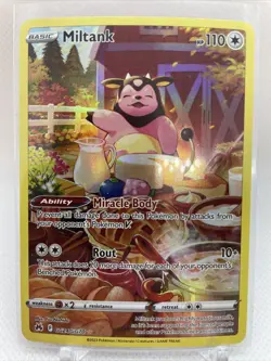 Miltank GG24/GG70 Holo Rare Pokemon Crown Zenith Galarian Gallery Card Near Mint - Image 1