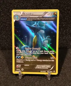 Kingdra Holo Rare Pokemon Trading Card - Collectible TCG - Image 1