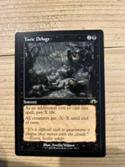 MTG Modern Horizons 3 MH3 Toxic Deluge Retro Border Magic The Gathering - Image 1